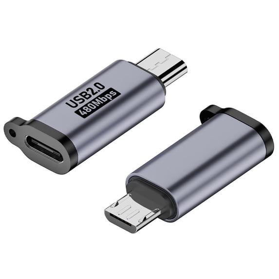 BPPEG USB Type-C Adapter Type C To Micro USB Male To USB Female, Plug ...