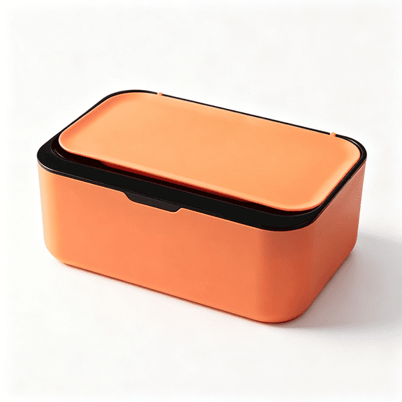 BPPEG Wipes Dispenser, Wipe Holder for Baby & Adult,Kitchen Wipes Storage Box Keeps Wet Tissue Fresh, Non-Slip Wipes Case, Flushable Wipe Container with Sealing Design Lid (Black)