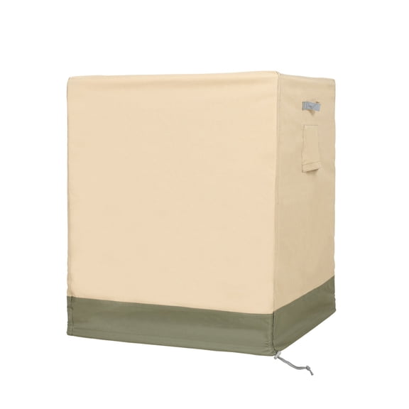 BPS Air Conditioner Cover for Outdoor AC Units, 600D Waterproof Polyester Winter Central Air Conditioner Cover for Outside Unit, 30''Wx30''Dx40''H