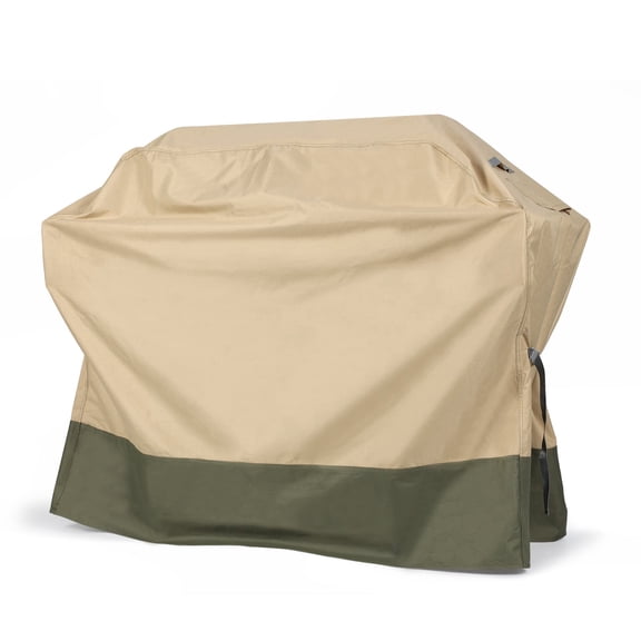 BPS BBQ 3-5 Burners Gas Grill Cover 52 Inch, 600D Waterproof Polyester Barbecue Grill Cover with Adjustable Buckle Straps and Attached Storage Bag