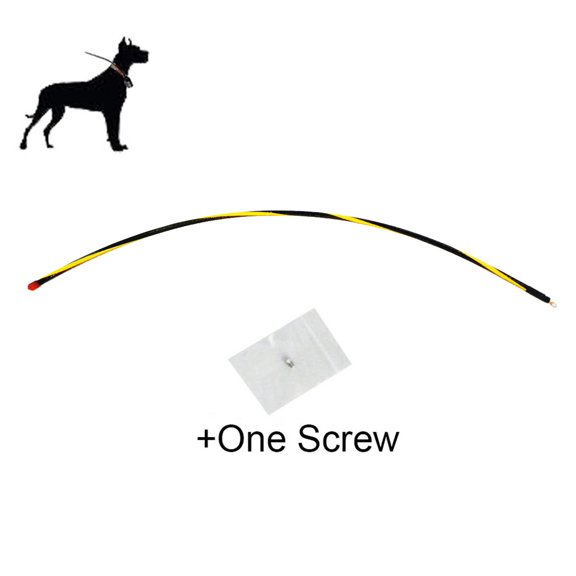 BPS Long Extended Range Replacement Antenna for Garmin Dc 40 Dc30(orange Reflective) + One Screw