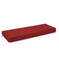 thumbnail image 1 of BPS Outdoor Indoor Bench Cushion 46x18 Inch, Fade & Water-Resistant Pad, Red, 1 of 7