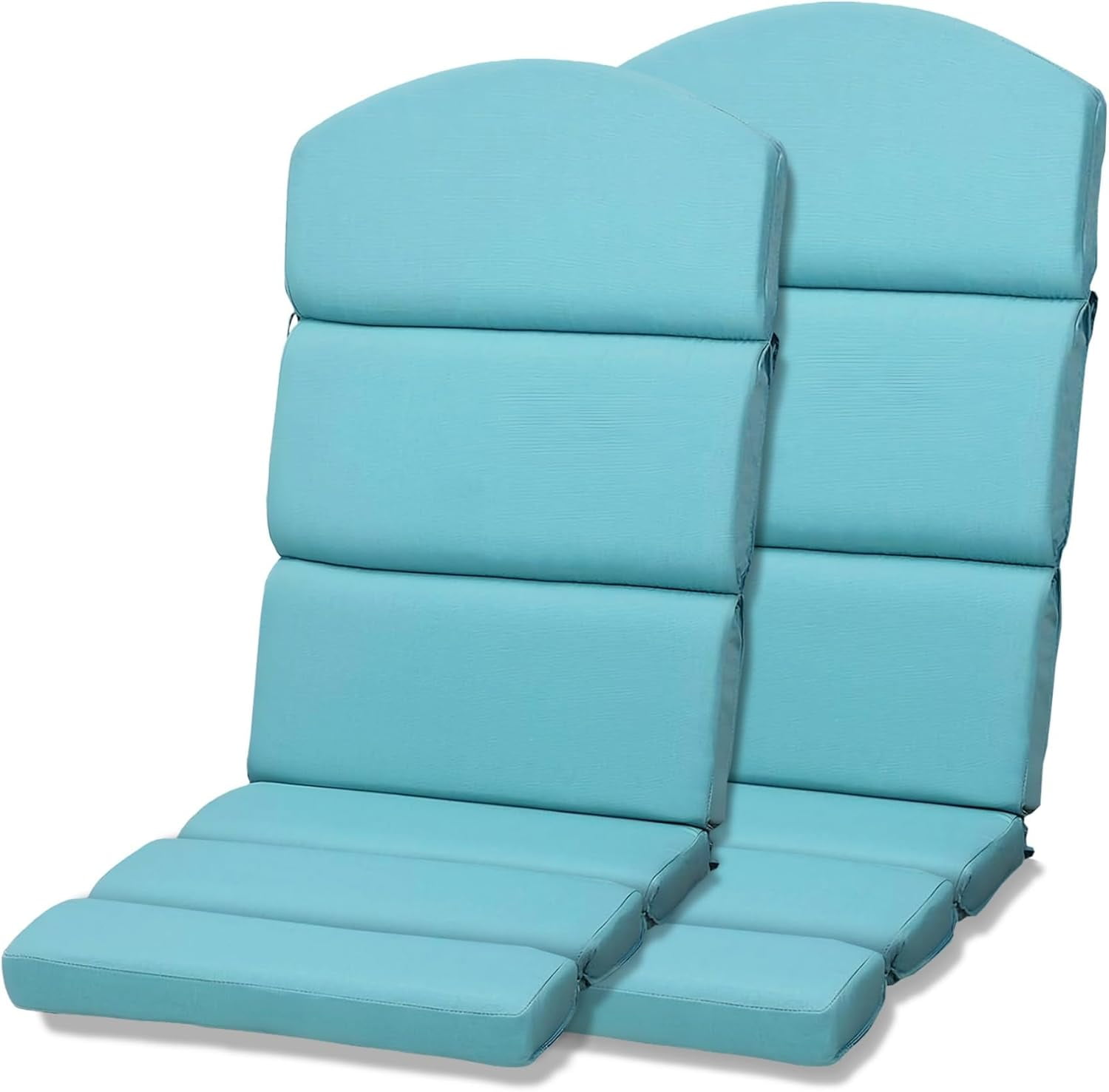 BPS Patio Chair Cushions for Adirondack Chairs, High-Back Design, 52 ...