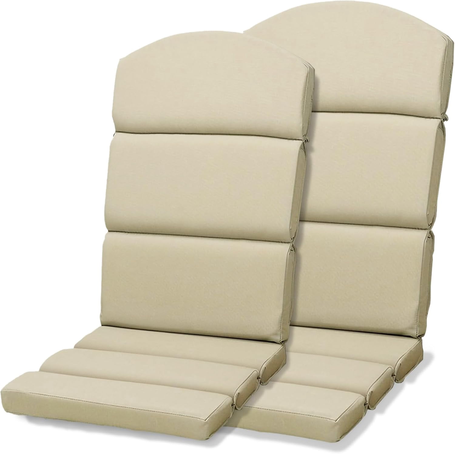 BPS Patio Chair Cushions for Adirondack Chairs, High-Back Design, 52 ...