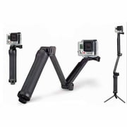 BPS Waterproof Extension Pole with Tripod, Multi-functional 3 Way Handheld Grip