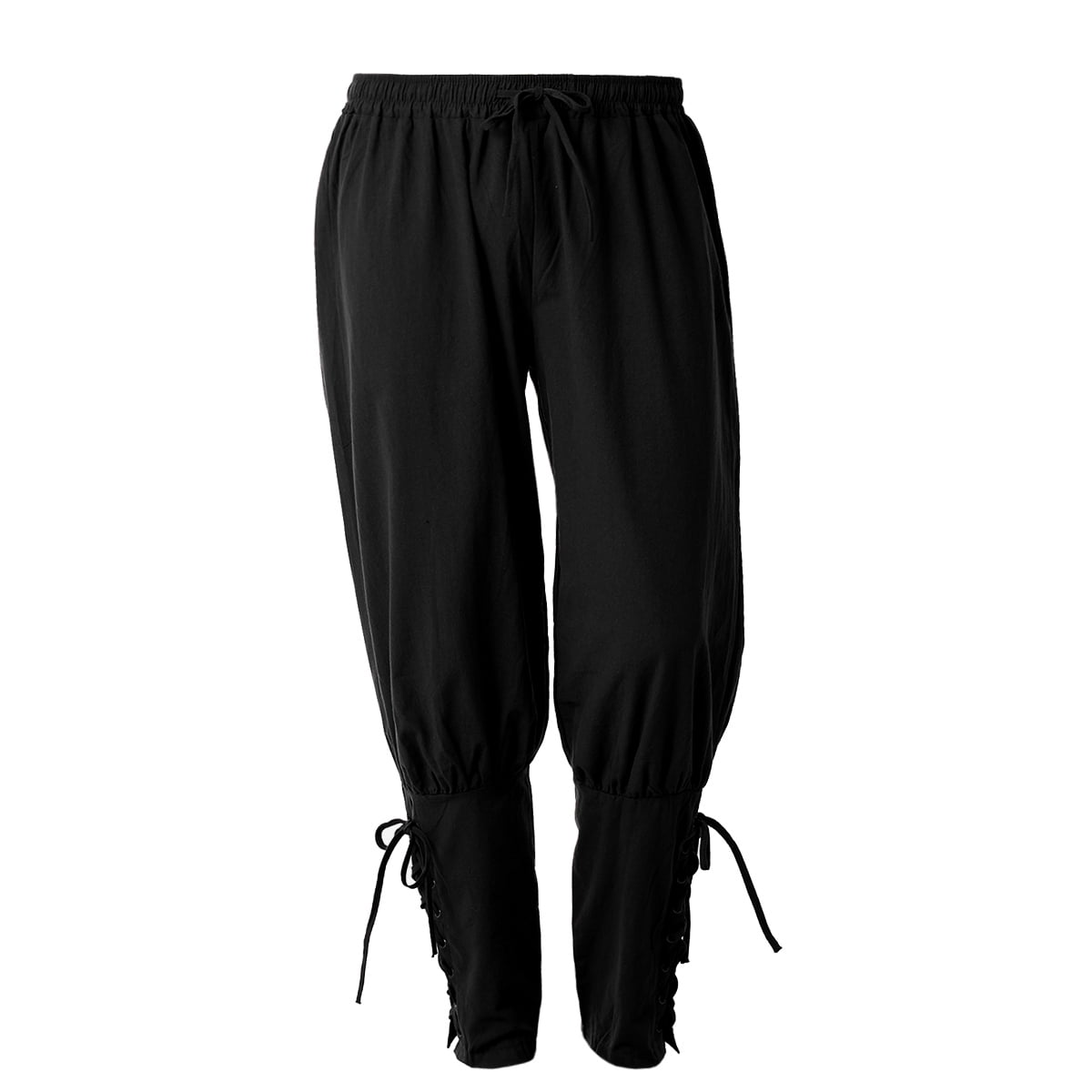 BPURB Pirate Pants for Men Viking Costume Renaissance Medieval Pants Pirate Trousers