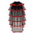 thumbnail image 1 of BPURB Women's 3 Layers Overlay Long Tulle Dress Floor Length Tutu Skirt for Party Wedding, 1 of 3