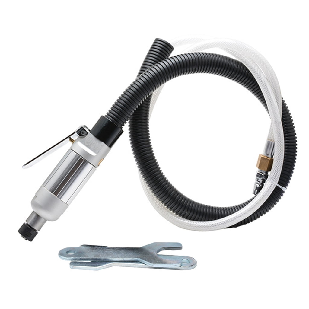 BQBQERT 1/4in Pneumatic Angles Grinder Grinding Engraving Polishing Machine with Wrench 25000RPM Air Die Grinder