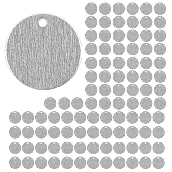 BQBQERT 100 Pieces Pet Nameplate Easy Attach to Collars for Safe Identification for Dogs and Cats Collar Self Engraving Info