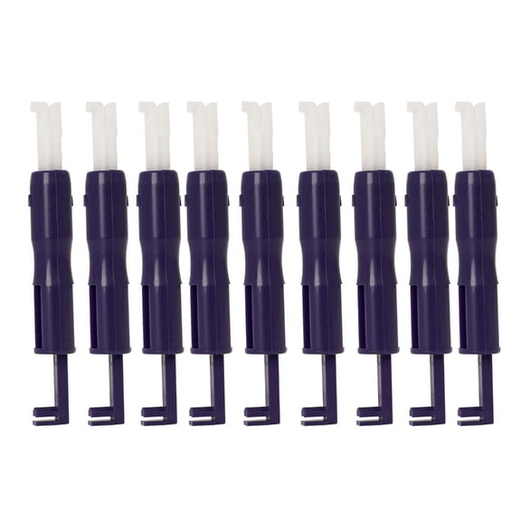 BQBQERT 10Pcs Machine Needle Inserter Threader Automatic Needle Threader Quick Sewing Threader Threading Tool for Sewing Machine