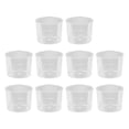 thumbnail image 1 of BQBQERT 10Pcs Measuring Cups with Scale Clear Liquid Mixing Cup Lab Graduated Beaker Measuring Cups for Lab and Kitchen Baking, 1 of 6