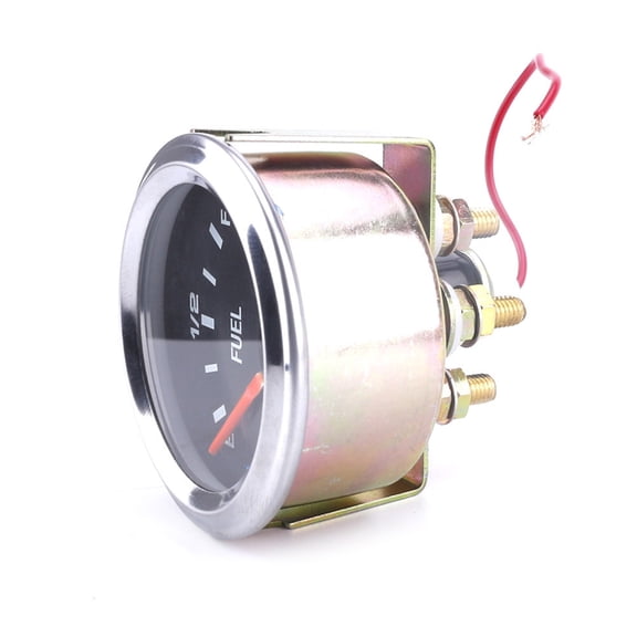 BQBQERT 12V Mechanical Fuels Gauge Indicators Automotive Oil Quantity Meter with Clear Lens Suitable for Daily Driving 2inch
