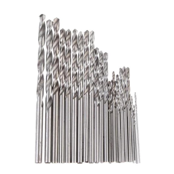 BQBQERT 150 Pcs 0.4-3.2mm HSS Twist Drill Bit for Electronics Jewelry Watch Making Resistance
