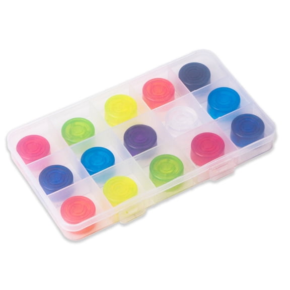 BQBQERT 15Pcs Quick Install Guitar Pedal Toppers Knob Electric Guitars Effect Pedal Foot Nails Cap for Most Effect Pedals