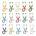 thumbnail image 1 of BQBQERT 15pcs Stethoscope Pin Nurse Brooch Doctor Badges Jewelry Pins Backpack Pin for Unisex, 1 of 14