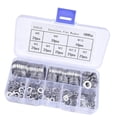 thumbnail image 1 of BQBQERT 180Pieces Practical Penny Washers Sturdy Stainless Steel Portable Accessory for Various Applications, 1 of 8