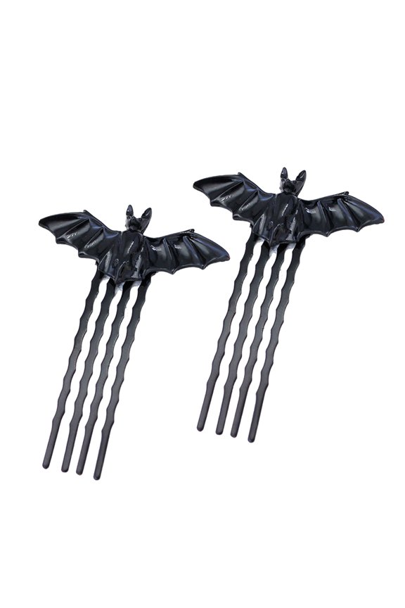 1Pair Bat Pattern Hairclip Antiskid Hair Clip Ponytails Hairpin Daily Dating Hair Pin for Every Occasion