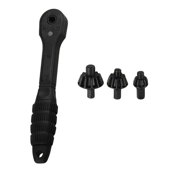 BQBQERT 2 In 1 Drill Chucks Wrench Ratchets Spanner Universally 150mm with 3Ocs Head For Electric Drill Power Tool