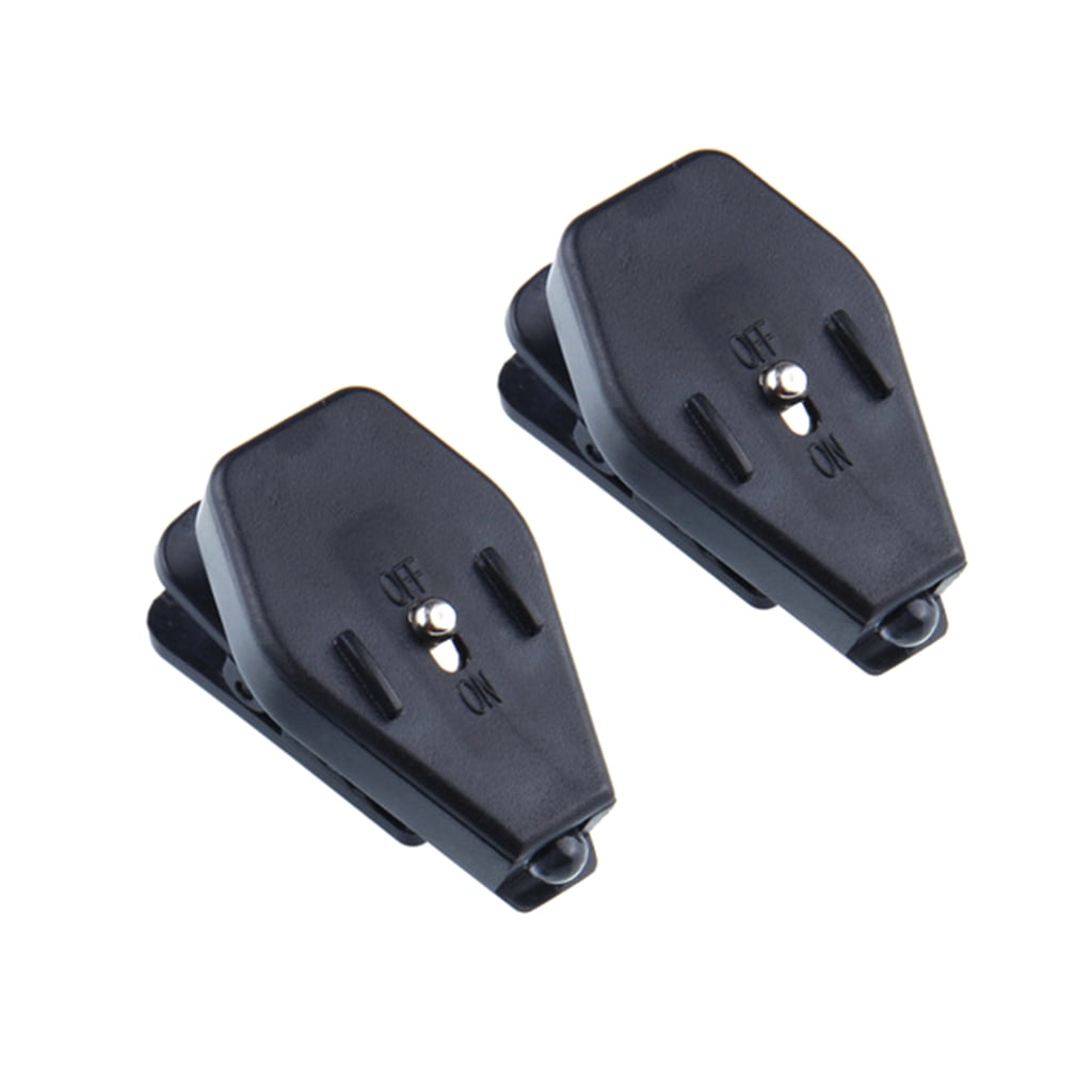 BQBQERT 2 Pack Eyeglass Clip Lantern Flashlight Glasses Reading Lamp ...