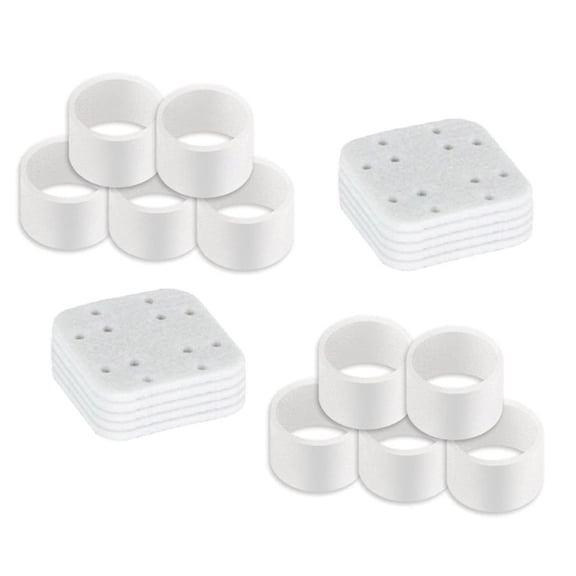 BQBQERT 20Pcs Humidifier Filter Replacement Humidifier Filter Pads Mineral Absorption Pad for LV600S LV600HH Humidifiers