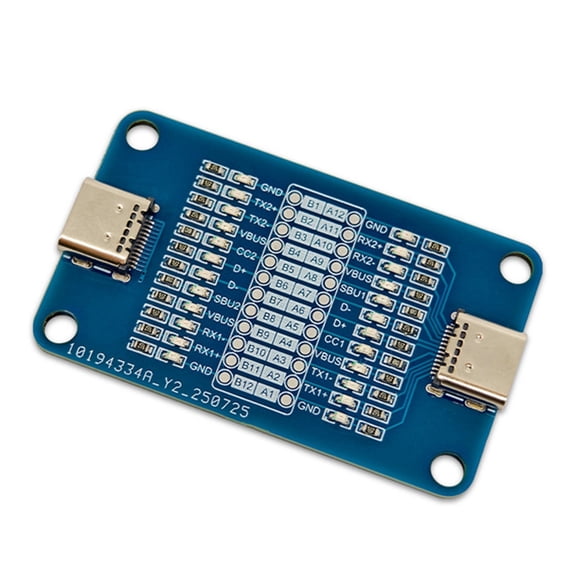 BQBQERT 24 Pin USB C Cable Analyzers Battery Operated Light Weight Testing Device For Chargers Wire Connectivity