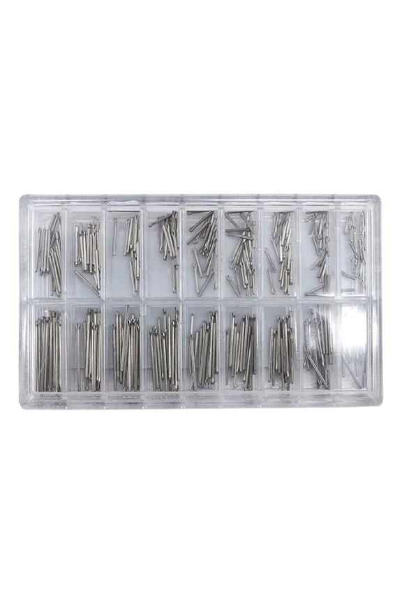 270Pcs Stainless Steel Watch Band Link Pins Assortment for Repair 6-23mm