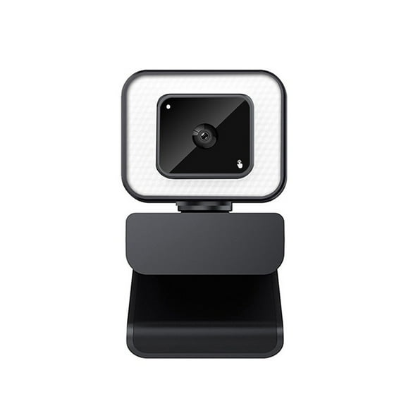 BQBQERT 2K USB Web Camera for PC Computer Beauty Auto for Focus Drive Web for w/ 3 Gear Fill Light for Streaming Video