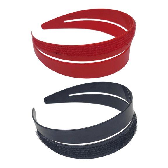 BQBQERT 2PCS Volumizing Hairband Women NonSlip Comfortable Thin Hair Styling Accessory