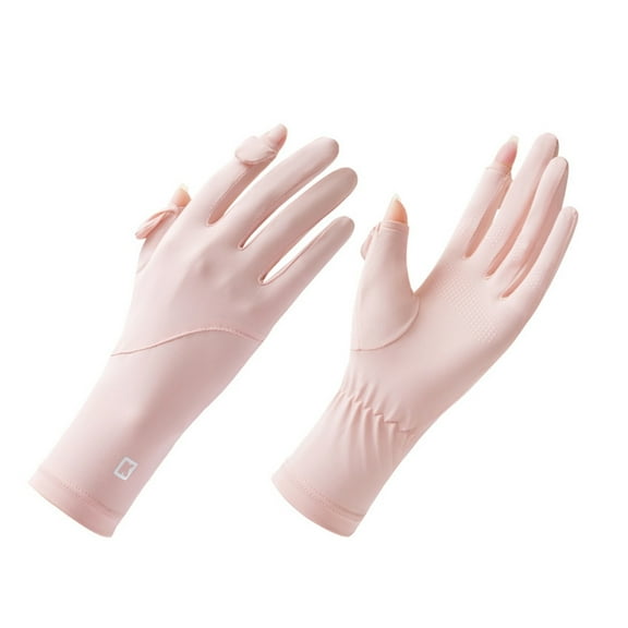 BQBQERT 2lots Quick Drying Gloves Sunscreen Split Finger Mittens Sun Gloves for Outdoor Sports Lover