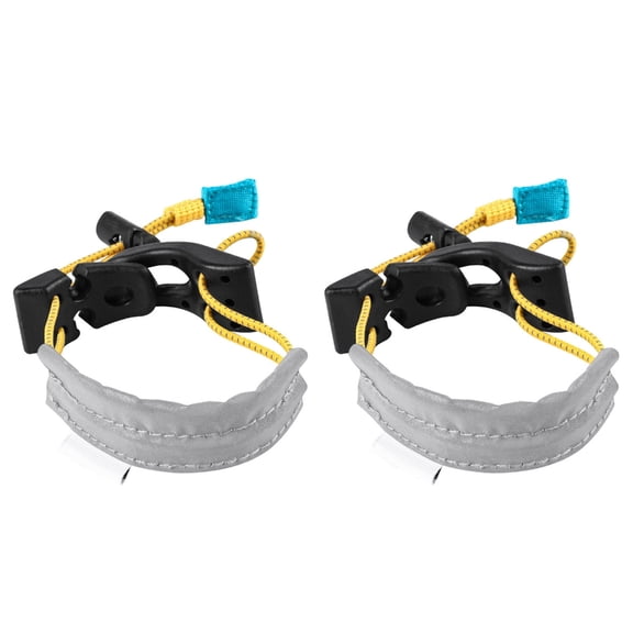 BQBQERT 2pcs Bicycles Ankle Leg Strap Pants Clip Band Camping Cycling Ankle Fastening Belt Reflective Wrist Ankle Bind Band