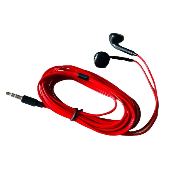 BQBQERT 3.5mm Earbud Headphone Corded in-Ear Earphone Removable Earphone for PC Smartphones MP3 MP4 Player Notebook