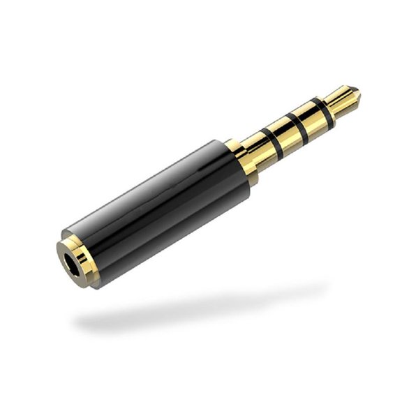 BQBQERT 3.5mm to 2.5mm Adapter 3.5mm Male to 2.5mm Female Adapter Earphone Connector Auxiliary Plug Headset