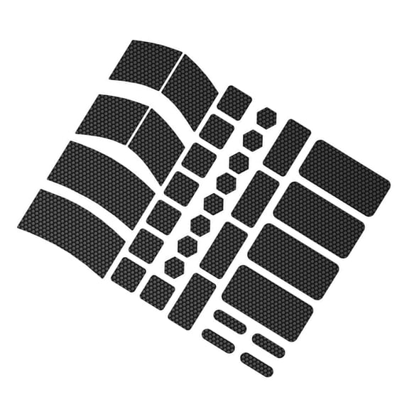 BQBQERT 34pcs Ergonomic Gaming Gear Sweatproof for Mouse Keyboard Controller Defense