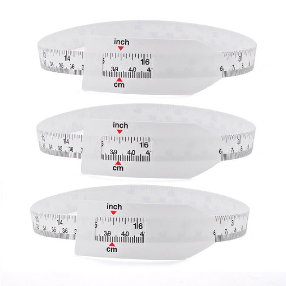 BQBQERT 3PCS 60cm/24Inch for Head Measuring Tape for Head Circumference Measure Ruler for Infants