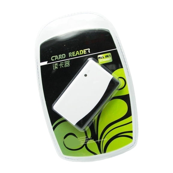 BQBQERT 4 Slot USB MS Card Reader for PC Memory Card Reader for Camera Memory Simultaneously Read