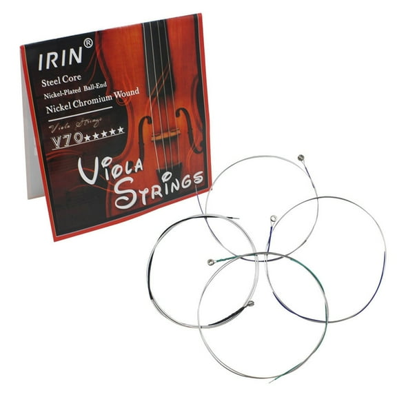 BQBQERT 4 String Viola String Sets, Medium Scale Medium Tension Steel Core Warm Tone
