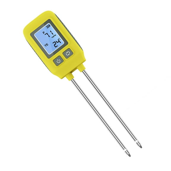 BQBQERT 4 in 1 User Friend Soil Tester Soil Testing Instrument for NPK and Temperature in Various Tasting
