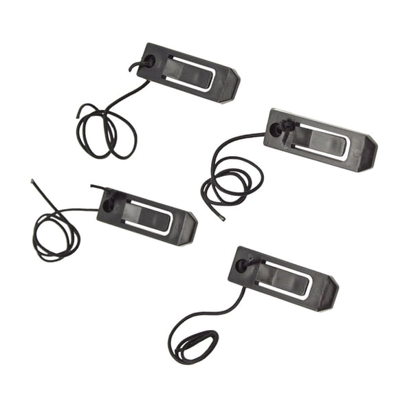 BQBQERT 4Pcs Paddleboard Surfboard Tail Clip Replacement Long board Surfing Fin Clip Water Sports Surfboards Accessories