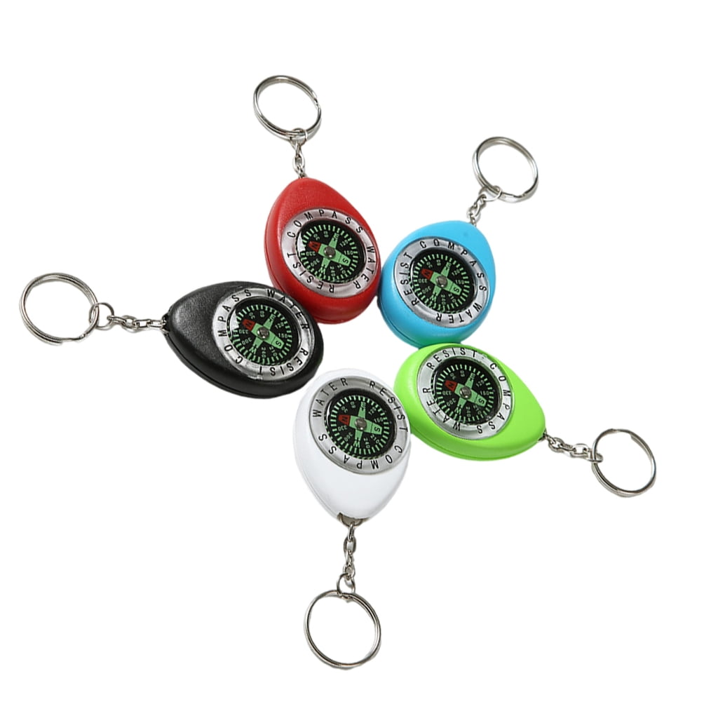 BQBQERT 5 Pack Small Compasses Random Color Texture Perfect Companion ...