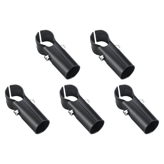 BQBQERT 5 Pack Stainless Steel Tube Connectors for Drying Rack Easy Installation Pipes Fitting Furniture Pipes Connection Tool