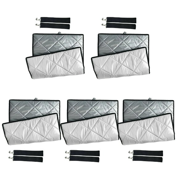 BQBQERT 5 Sets of Portable Insulated Food Covers for Night Market and BBQ Use and Easy To Carry for Various Needs