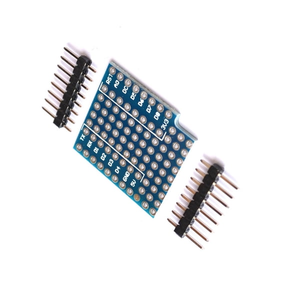 BQBQERT 5Pcs Breadboard Expansion Shield Pin Battery Prototyping Testing Wifi Development Board For WeMos