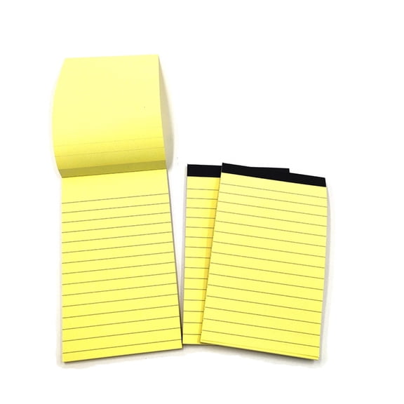 BQBQERT 6Pcs Small Notepads 3x5Inch Pocket Writing Pad Pocket Notebook for Grocery List Shopping List and Daily Planning