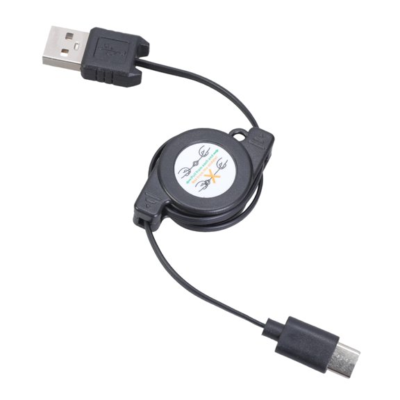 BQBQERT 74cm USB2.0 to Type C Extendable Cable Charging Wire for Phone 15/16 Series and Other Devices Data Transfer