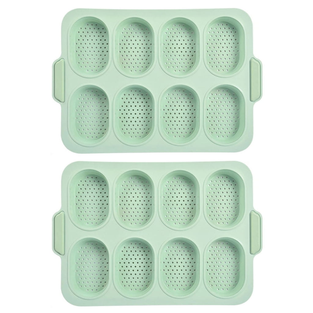 BQBQERT 8 Holes Perforated Cake Pans Multifunctional Convenient ...