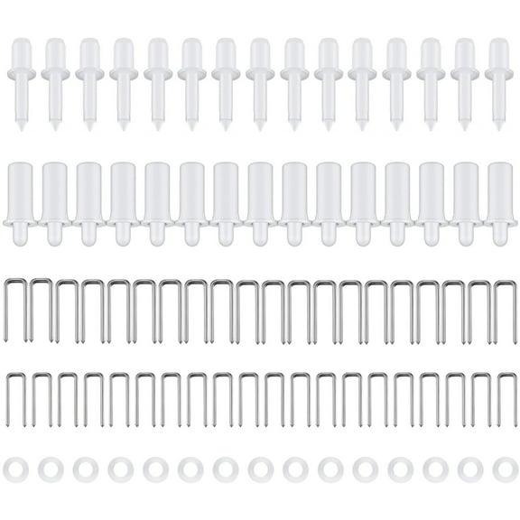 BQBQERT 85 Pcs Shutter Repair Pins Tilt-Rod for Washers Replacement Set Movable Repair Part for Window
