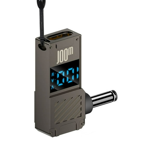 BQBQERT 90 Degree Angled USB C Power Adapters 100W Fast Charging for 7450 Laptops Real Time Voltages Current