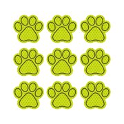BQBQERT 9Pcs Reflective Car Stickers Decoration for Driver with Cats Paws Design Safe Warning Sign
