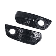 BQBQERT ABS Auto Bumper Hoods Grills Grilles Fit For 2009-2012 Replaces 8R0807681A 8R0807682A Car Accessories