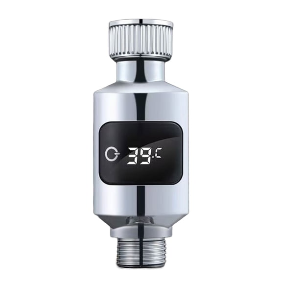 BQBQERT ABS Shower Temperature Monitor LED Indicators for Accurate Water Temperature for and Elderly